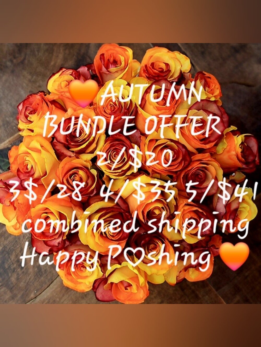 🍁Autumn Bundle Offer 2/$20, 3/$28, 4/$35 On Any Item Listed @$25 Or Less